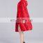 Luxury Genuine whole skin Mink Fur Long Coat with hood/mink long coat