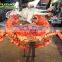 Fiberglass Large Crab Statue for Sea Food Restaurant Outdoor Decor