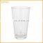 BPA Free Clear Acrylic Champagne Drinking Plastic Beer Mugs With Handle