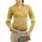 Latest design official formal shirts for women