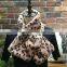 Plush keep warm leopard scarf