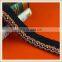 High quality black cotton fringe trim for dress T-shirt skirts curtains decoration on sale