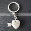 metal star key chain/fashion star key ring/lovely star keychain