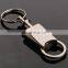 Double rings key holder automatic spring car keychain