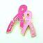 2017 Guaranteed 100% OEM HIGH QUALITY 2D SOFT ENAMEL Metal Pinky Ribbon Lapel Pin