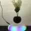 new led light magnetic floating levitating pot plants