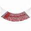 Quilted Cotton Fabric Hammock with Pillow, Double Hammock with Wood Spreader Bars Perfect for Outdoors