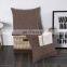 Wholesale cotton linen printed throw pillow covers with Book Pocket