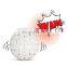 Durable and funny bouncing ball toy squeaky and vibrating electric ball monster toy for dog
