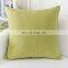 Pure Color Cotton And Linen Pillow  Linen Cloth Art Set Sofa Office Rectangle Cushion Throw  case Pillow