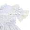 Wholesale Pure White Icing Tunic Dress For Girl Princess Girl Tailor Dress