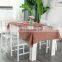 High Quality Simple Solid Color Cotton Linen Table Cloth For Dining Room Living Room Picnic Party