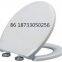 China supplier of plastic slow close round toilet seat
