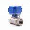 2way 15n Motorized Ball Valve Mini Electric 3v 5v 6v 12v 24v 110v 220v Actuator Water Control Valve