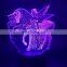 Led Night Light Unicorn Beautiful Girl Color Changing Cool Nightlight for Girl Birthday Gift As Bedroom Decoration Desk Lamp 3d