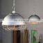 Hot Selling Antique Industrial Wrought Iron Balcony Wind Pot Cover Pendant Lamp