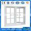 elegant designed aluminum french window with safe glass and grill design