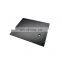 CNC Machining milling Plastic Metal Aluminum black anodizing cover plate