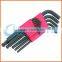 Hot sale stainless steel hex wrench tools kit