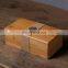 eco-friendly natural bamboo packing gift box with custom logo