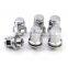 Ti6AL4V Grade 5 M12 45mm  lug nuts car rainbow colors wheel nuts