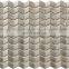 Silver Metal Mosaic Tile Stainless Steel Mix Copper Metal Mosaic Tile for Restaurant Decoration