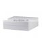 Recycled eco friendly plain white folding magnet gift present box packaging