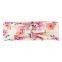 Fashion Flowers Wide Cotton Yoga Headband For Women With Button