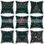 Trendy Merry Christmas Autumn Thanksgiving Home Cushion Polyester African Case Luxury Pillow Cover