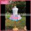 Tulle skirt, girls tulle skirt pink with blue, ballet dance costumes girls