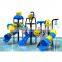 large plastic outdoor water slide park children swimming pool slide outdoor playground equipment for kids