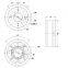 External rotor brushless DC motor 4820 hollow shaft kv170 can be customized