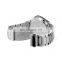 Skone 7174 Luxury Calendar Watches for Men Casual Stainless Steel Wristwatch
