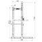 leg press hack squat machine multi function adjustable squat rack at home gym barbell set weight lifting power cage gym