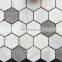 Calacatta gold stone mosaic, 3x3