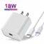 20W USB Type C Charger Adapter For iPhone 11 pro Xs Max X Xr PD Fast Charging Power Type-C EU US Plug for iphone charge