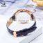 SHENGKE Gorgeous Lady Wristwatch Dazzling Diamond Leather Band Japanese Quartz Movement Watches  K0122L