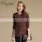 Classic Stripes Style Women's 100% Cashmere Sweater Long Casual Knitted O-Neck Autumn Solid Pattern OEM Service