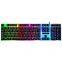 Hot Selling Colorful  Led Hybrid Backlit Mechanical Keyboard Switches RGB 104 Keys Waterproof Gaming Mechanical Keyboards