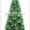 Decorated Live Christmas Trees /PE Mixed PVC Artificial Sprial Christmas Tree