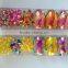 PET Foil Bow, Metallic Ribbon Eggs and star bows for party /wedding/festive decoration