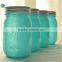 7" light blue glass mason jar glass bottle with lids                        
                                                Quality Choice