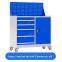 Large Capacity Industrial Tool Chest on Wheels | Mobile Metal Storage Cabinet for Mechanics| Drawer Height|130mm (5.1 Inches) Each