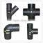 hdpe 45 Degree 90 Degree pe electrofusion fittings