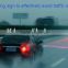 red laser anti-collision laser warning light Waterproof led car laser fog lamp for safe driving