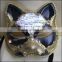 freehand sketching halloween mask dance party mask half face cloth mask cat mask