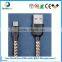 Remax hot Selling fast charging usb cable with nylon two sided micro usb cable for all Android devices