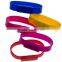 Bulk cheap and high quality bracelet usb wristband usb flash memory stick