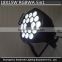 top quality led par 5in1 light factory cheaper good price rgbwa led lighting dmx512 sound auto master-slave control 18x15w