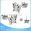 ZS20326 Cheap Cute Stud Earrings Stainless Steel Flutter Lovely Elf Earrings